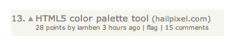 Hacker News story