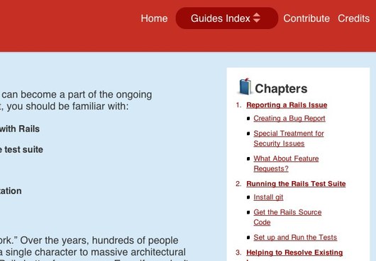 guides index