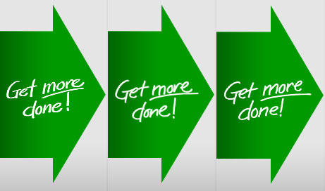 Handwritten phrase arrow variations