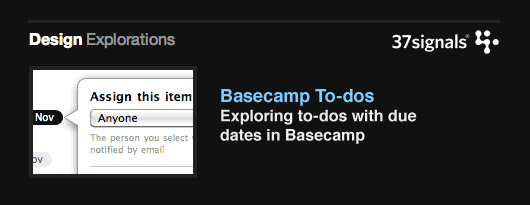 Basecamp to-dos exploration