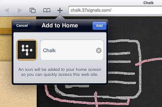 Add to Home