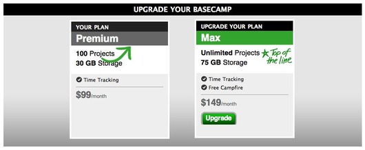 Wide account card container with broken arrow