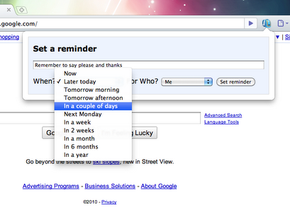 reminders