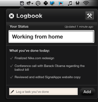 logbook